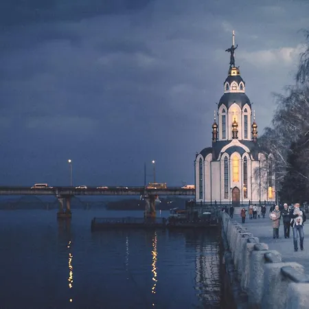 Европейская 17 Мост Сити Центр Dnipro Exterior photo